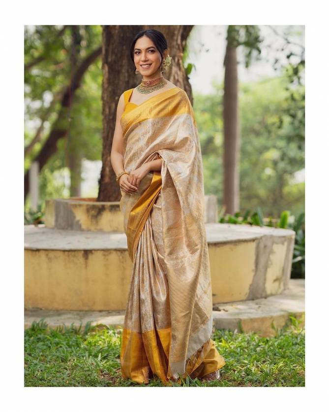 SF 676 By Shubh Organic Designer Banarasi Lichi Silk Wedding Sarees Wholesale Price In Surat